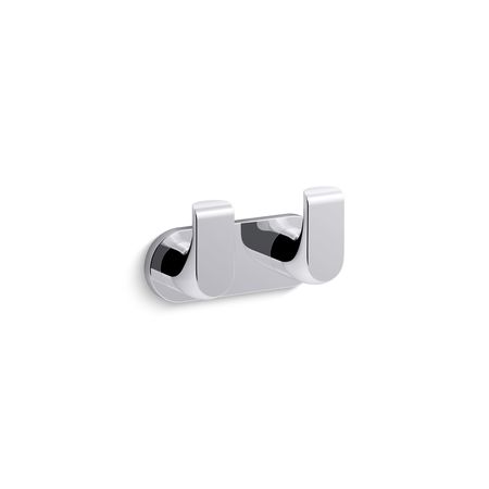 KOHLER Avid Double Robe Hook 97500-CP